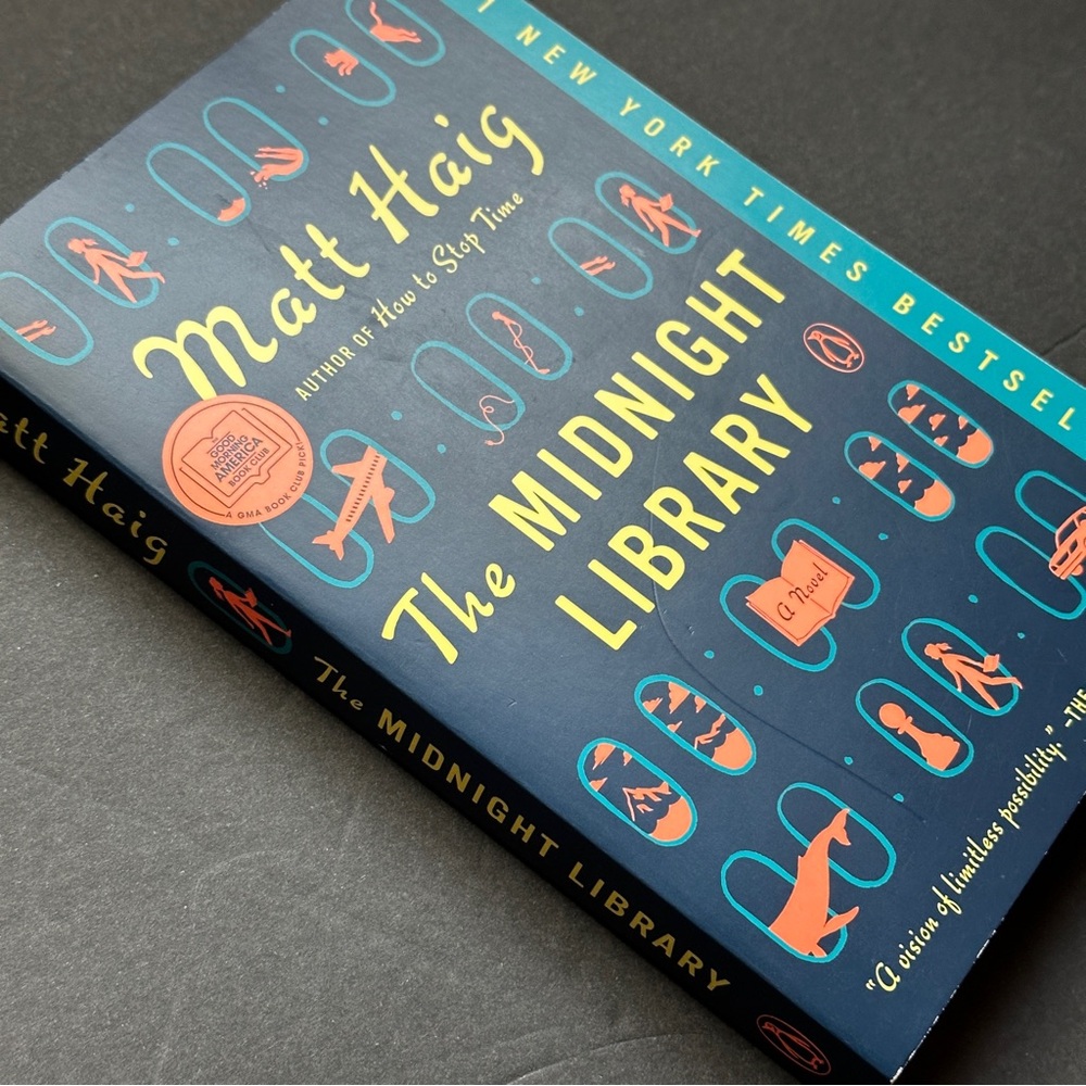 The Midnight Library by Matt Haig | Fiction, Magical Realism | Paperback Book - Picture 3 of 10